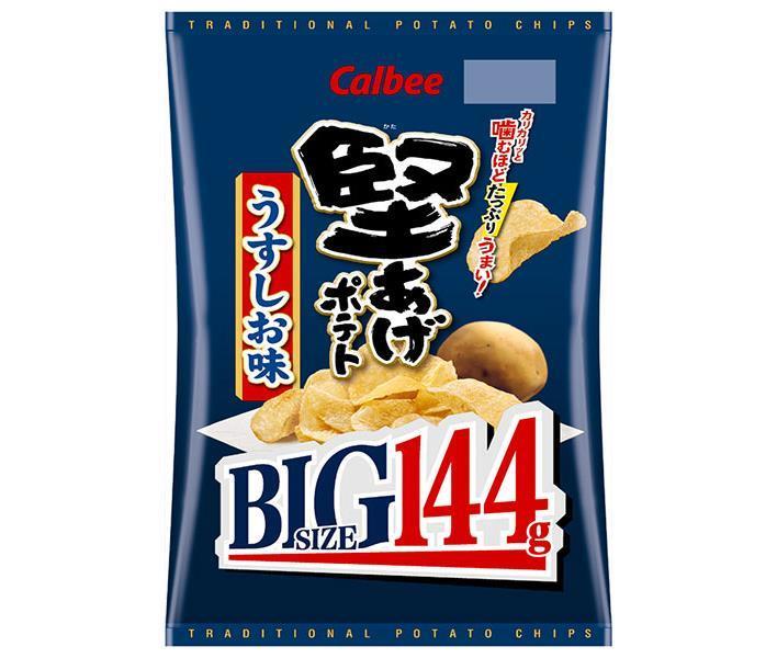 Calbee Kataage Pomme de terre BIG Light Shio Saveur 144 g x 12 sachets 