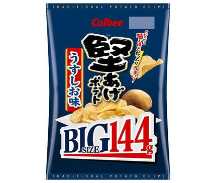 カルビー 堅あげポテト BIG うすしお味 144g×12袋入