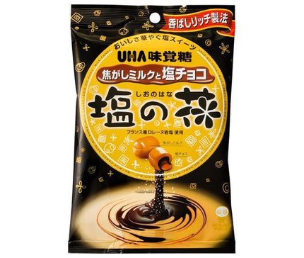 UHA味覚糖 塩の花 焦がしミルクと塩チョコ 80g×6袋入