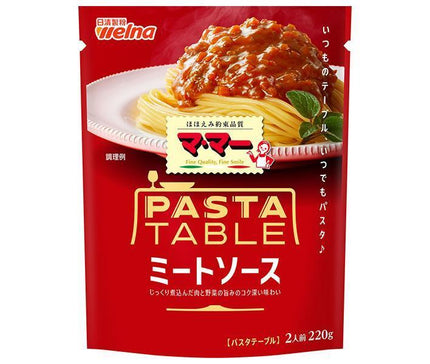 Nissin Verna Mama PASTA TABLE Sauce à la viande 220 g x 6 sachets 