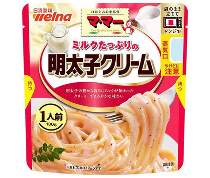 Nissin Welna Mama Crème Mentaiko fourrée au lait 1 portion 130 g x 10 sachets 