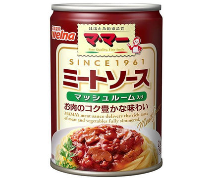 Nissin Welna Ma Ma Meat Sauce with Mushrooms 290g Can x 12 