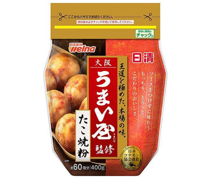 日清ウェルナ 日清 大阪うまい屋監修 たこ焼粉 400g×12袋入