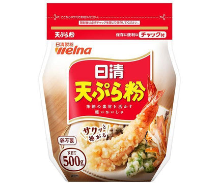 日清ウェルナ 日清 天ぷら粉 チャック付 500g×12袋入