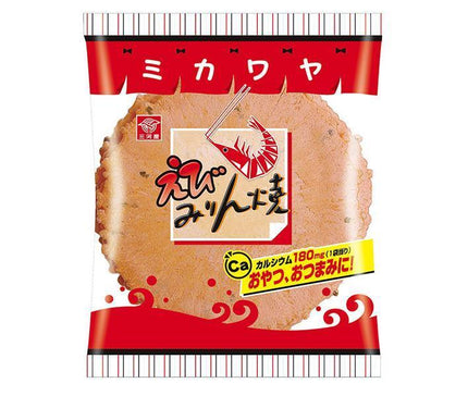 Mikawaya Confectionery Shrimp Mirin Yaki 7 pieces x 12 bags 