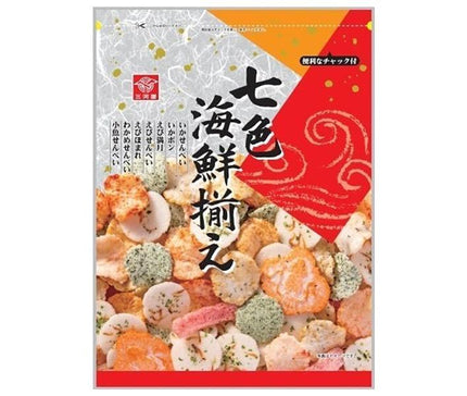 Mikawaya Confectionery Seven-Color Seafood Assortment 125g x 12 bags 