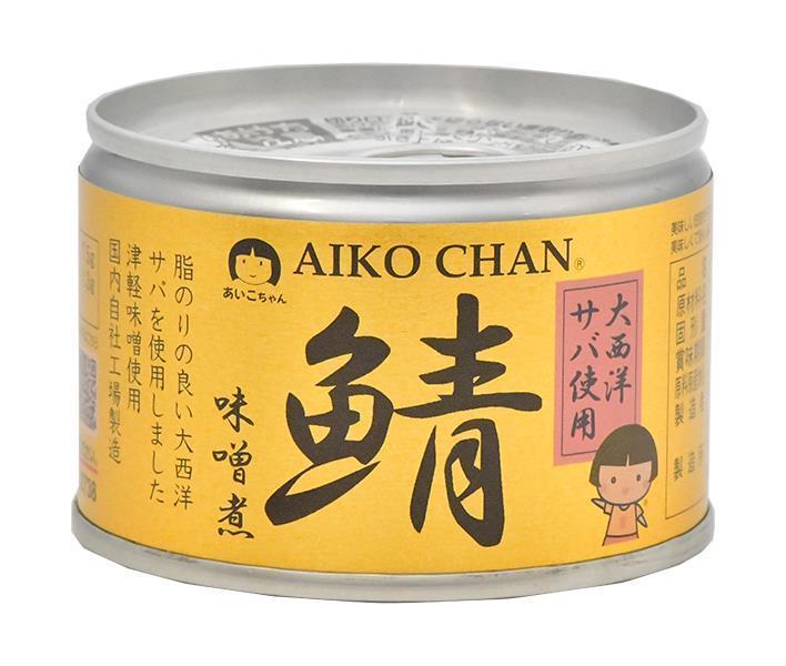 Ito Foods Aiko-chan Atlantic mackerel simmered in miso 150g can x 24 pieces 