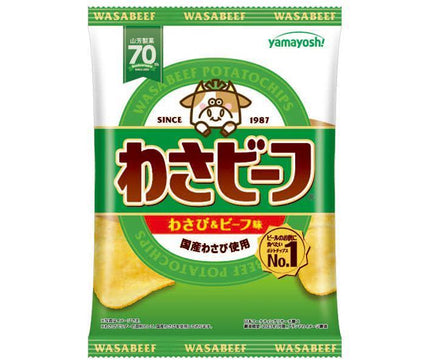 Yamayoshi Seika Potato Chips Wasa Beef 50g x 12 bags 