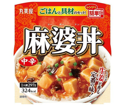 Marumiya Mapodon (moyennement épicé) avec riz 297g x 6 pièces 