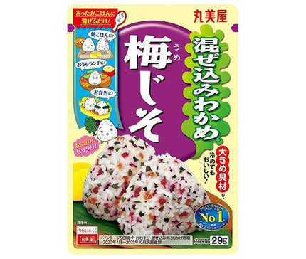 丸美屋 混ぜ込みわかめ 梅じそ 29g×10袋入