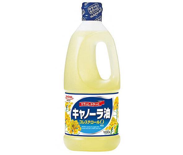 Showa Sangyo (SHOWA) Canola Oil 1000g x 12 bottles 