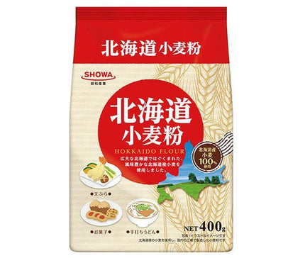 昭和産業 (SHOWA) 北海道小麦粉 400g×20袋入