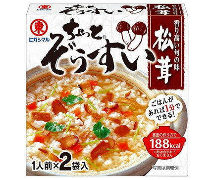 Sauce soja Higashimaru Un peu de champignon Zousui Matsutake 2 sachets x 10 boîtes 