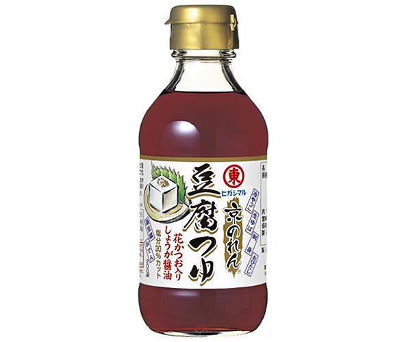 ヒガシマル醤油 京のれん 豆腐つゆ 200ml瓶×12本入【日本出荷】
