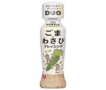 Riken Vitamin Riken Salad Duo Sesame Wasabi Dressing 190ml PET Bottle x 12 Bottles 