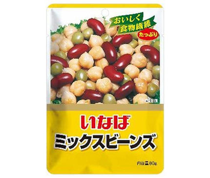 Inaba Foods Haricots mélangés 80 g x 8 sachets 