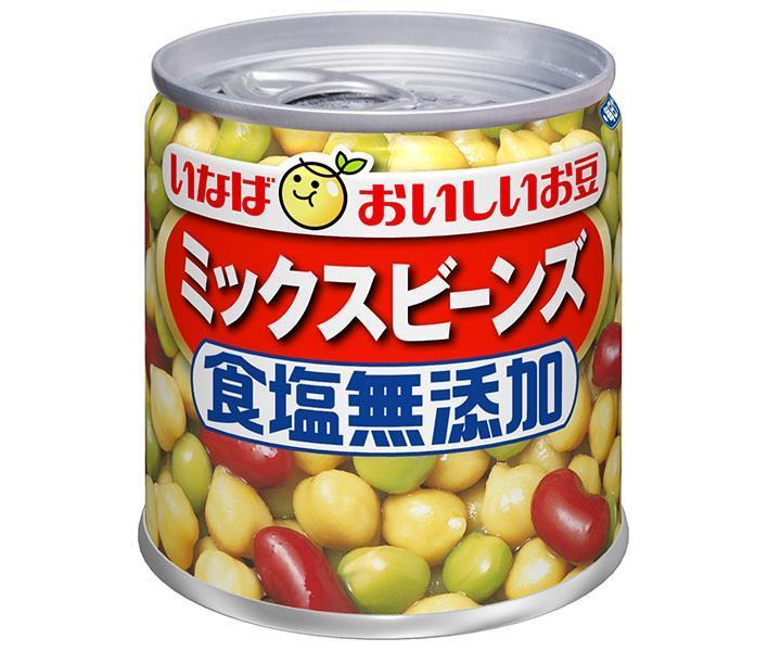 いなば食品 食塩無添加ミックスビーンズ 110g×24個入