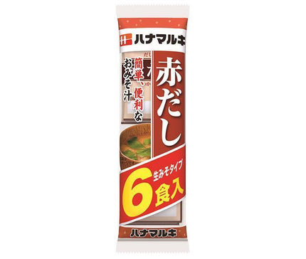 ハナマルキ 即席赤だし 6食×12袋入