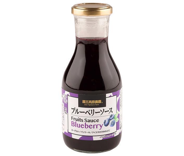 Wakayama Industry Blueberry Sauce 320g x 6 bottles 