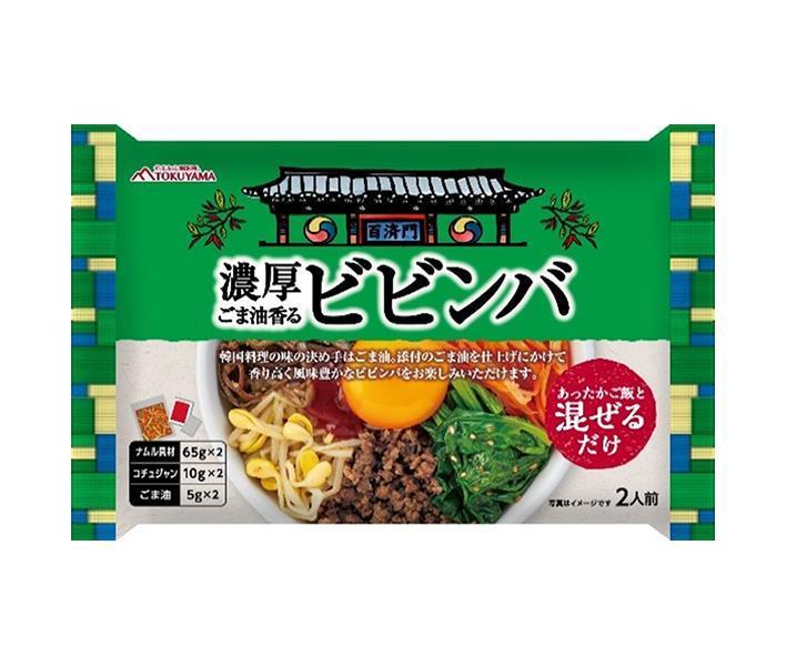 Bibimbap parfumé à l'huile de sésame riche Tokuyama Bussan 160g x 10 sachets 