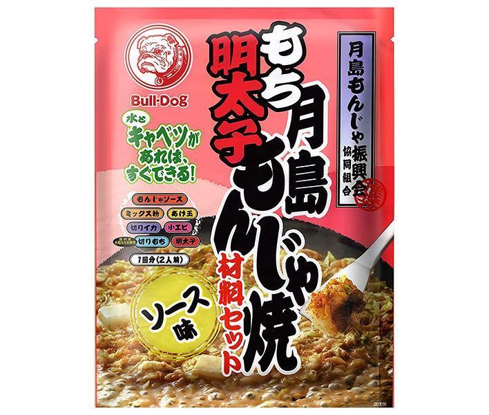 ブルドッグソース 月島もち明太子もんじゃ ソース味 106g×5袋入【日本出荷】