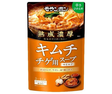 Moranbong Soupe riche au Kimchi Chigae vieilli douce 750 g x 10 sachets 