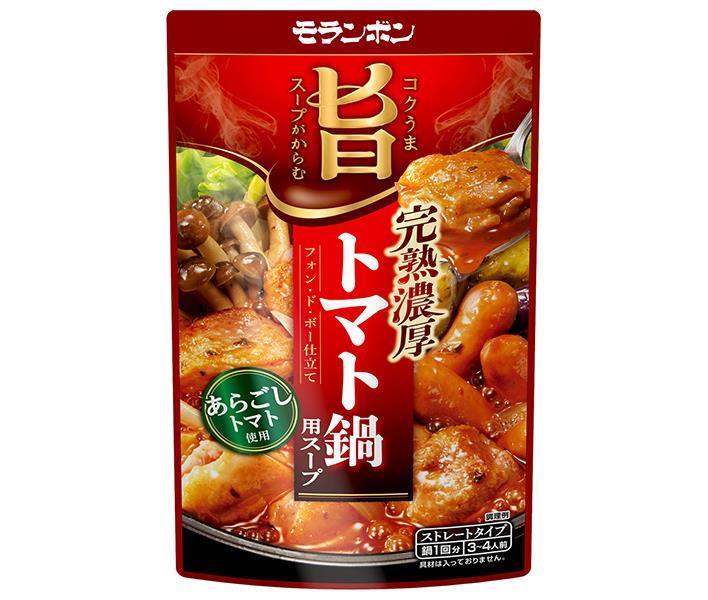 モランボン コク旨 スープがからむ 完熟濃厚トマト鍋用スープ 750g×10袋入