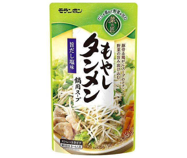 Moranbong Na no Takumi Bean Sprout Tanmen Hot Pot Soup, Salty Flavor, 750g x 10 Bags 