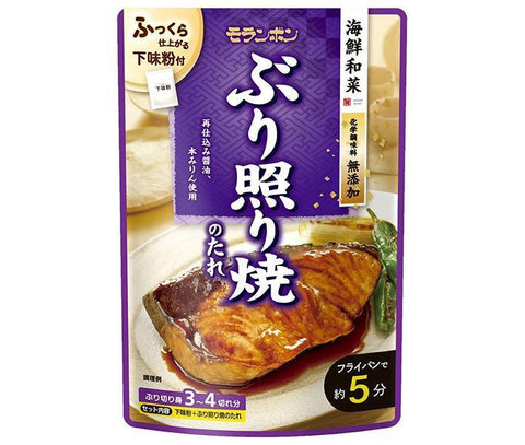 Moranbong Fruits de mer Sauce Teriyaki aux légumes japonais 100 g x 10 sachets 