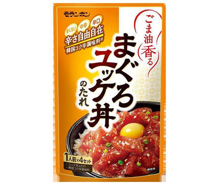 モランボン まぐろユッケ丼のたれ 100g×10袋入