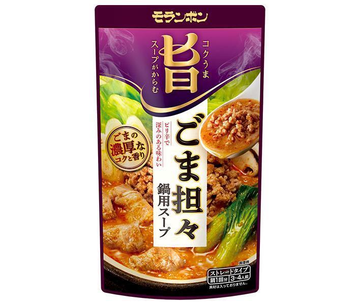 モランボン コク旨スープがからむ ごま担々鍋用スープ 750g×10袋入