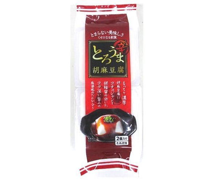 Daikakuso Honpo Spicy Sesame Tofu (100g Sesame Tofu x 2, 15g Liquid Seasoning x 2) x 16 pieces 