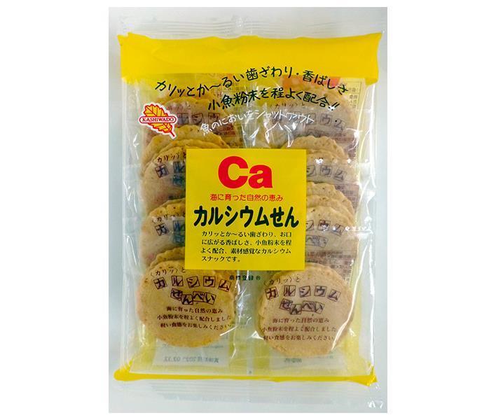 かしわ堂 カルシウムせん 24枚×12袋入【日本出荷】