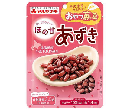 マルヤナギ おやつ蒸し豆 ほの甘あずき 50g×12袋入