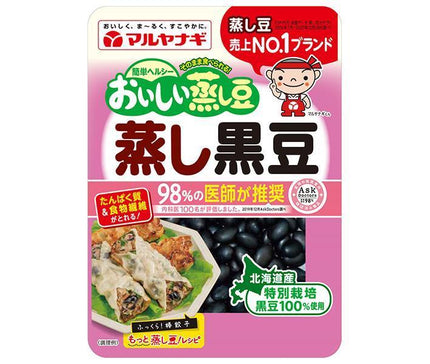 マルヤナギ おいしい蒸し豆 蒸し黒豆 60g×12袋入