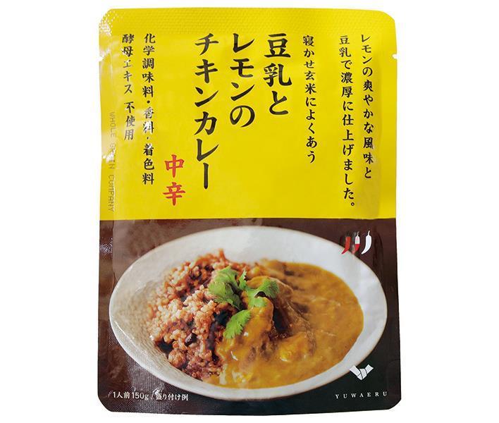 Yuwareru Soy Milk and Lemon Chicken Curry 150g x 10 bags 