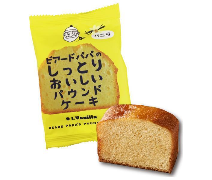 DAY TO LIFE Beard Papa Moist and Delicious Pound Cake Vanilla 24 (8 x 3) pieces 