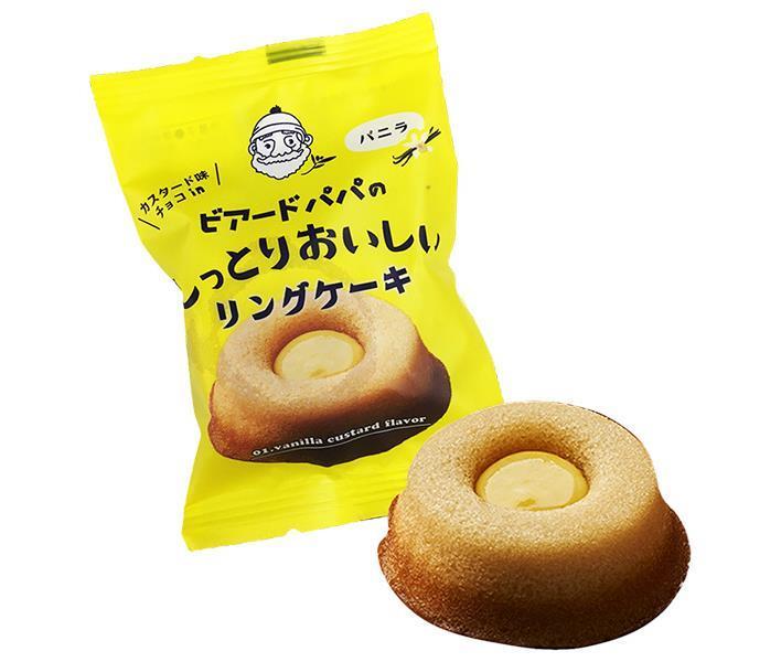 DAY TO LIFE Beard Papa Moist Delicious Ring Cake Vanille 24 (8 x 3) pièces 