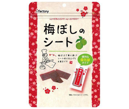 Inaba Peanuts iFactory Umeboshi Sheet 35g x 6 bags 