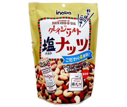 Inaba Peanuts Crazy Salt Nuts 140g x 12 bags 