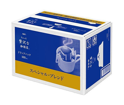 AGF Un petit café luxueux pack goutte à goutte de café régulier mélange spécial 7g x 100P x 6 boîtes