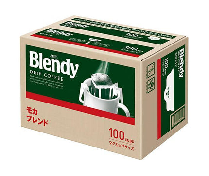 AGF Blendy Regular Coffee Drip Pack Mélange de Moka (7g x 100P) x 6 boîtes