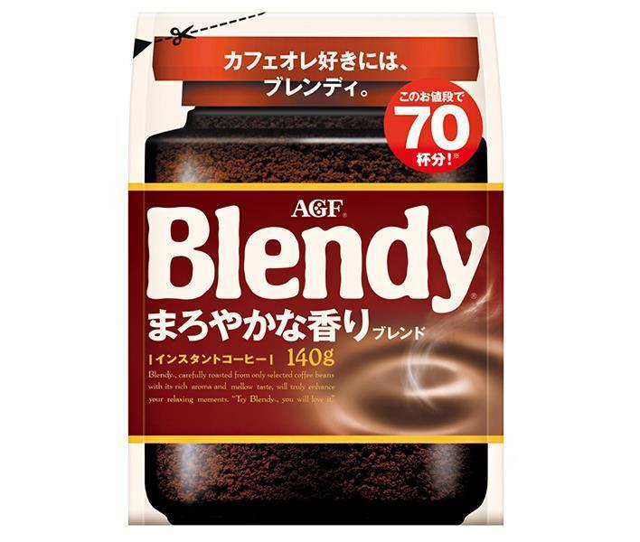 Mélange de parfum doux AGF Blendy, sachets de 140 g x 12 sachets 