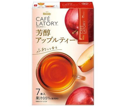 AGF ブレンディ カフェラトリー スティック 芳醇アップルティー (6.5g×7本)×24箱入
