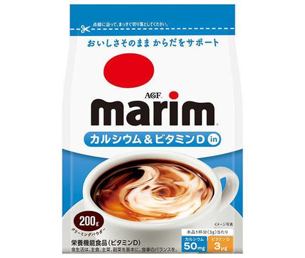 AGF Marim Calcium & Vitamin D In 200g Bag x 12 Bags 