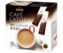 AGF Blendy Cafe Latry Stick Rich Milk Cafe Latte non sucré (11,3 g x 18 bouteilles) x 6 boîtes 