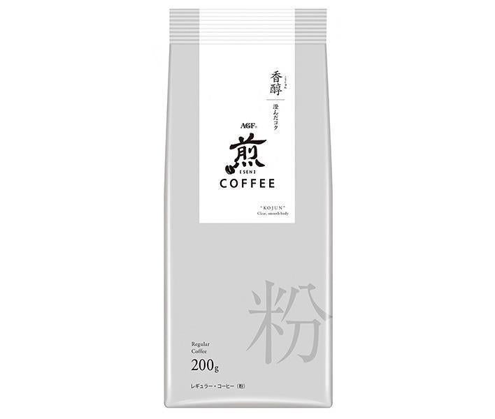 AGF Roasted Regular Coffee Powder, Fragrant, Clear and Rich, 200g x 20 ...