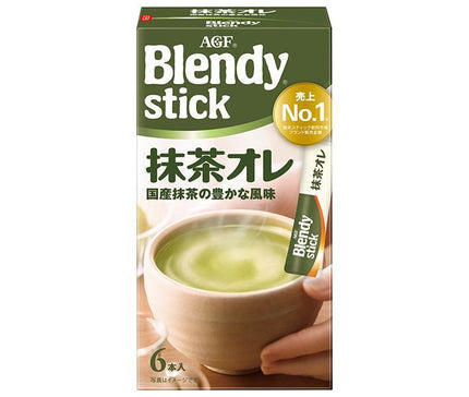 AGF ブレンディ スティック 抹茶オレ (9.7g×6本)×24箱入