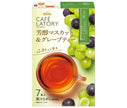 AGF Blendy Cafe Latory Stick Rich Muscat & Grape Tea (6.5g x 7 sticks) x 24 boxes 