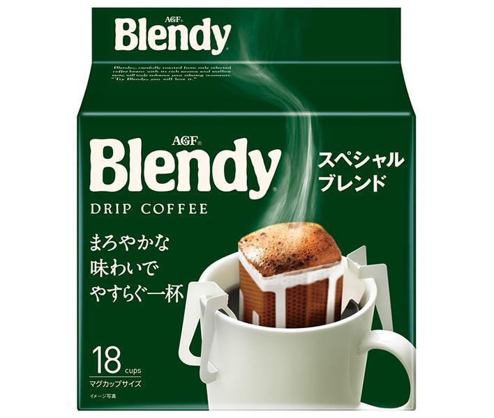 AGF Blendy Regular Coffee Drip Pack Mélange Spécial (7g x 18 sachets) x 6 sachets